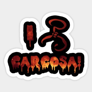 I Yellow Sign Carcosa Sticker